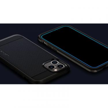 Стекло защитное Spigen iPhone 12 Pro Max FC Black HD (1Pack) Фото 4