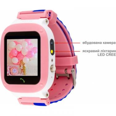 Смарт-часы Amigo GO004 Splashproof Camera+LED Pink Фото 2
