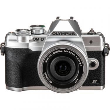 Цифровой фотоаппарат Olympus E-M10 mark IV Pancake Zoom 14-42 Kit silver/silver Фото 2