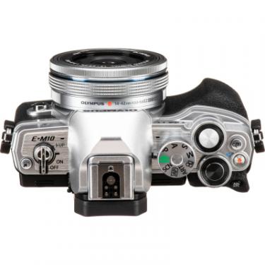 Цифровой фотоаппарат Olympus E-M10 mark IV Pancake Zoom 14-42 Kit silver/silver Фото 4