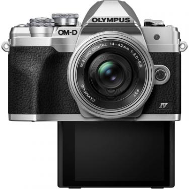 Цифровой фотоаппарат Olympus E-M10 mark IV Pancake Zoom 14-42 Kit silver/silver Фото 6