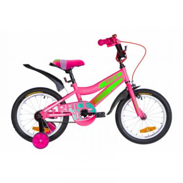 Детский велосипед Formula 16" RACE рама-9" 2020 Pink/Green/Blue Фото