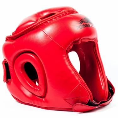 Боксерский шлем PowerPlay 3045 M Red Фото 1