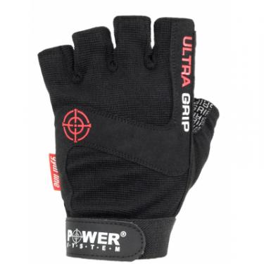 Перчатки для фитнеса Power System Ultra Grip PS-2400 Black M Фото 1