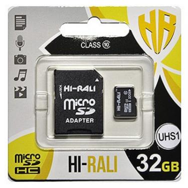 Карта памяти Hi-Rali 32GB microSDHC class 10 UHS-I U3 Фото