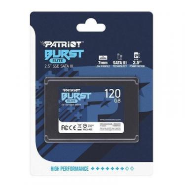 Накопитель SSD Patriot 2.5" 120GB Burst Elite Фото 2