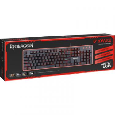 Клавиатура Redragon Dyaus USB UKR Black Фото 9