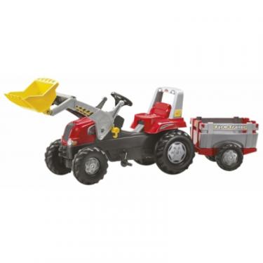 Веломобиль Rolly Toys Трактор с прицепом и ковшом rollyJunior RT Фото