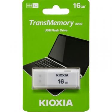 USB флеш накопитель Kioxia 16GB U202 White USB 2.0 Фото 2