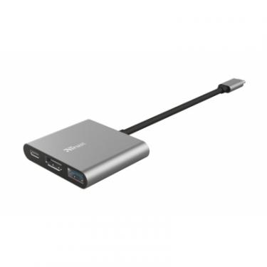 Концентратор Trust Dalyx 3-in-1 Multiport USB-C Фото 1