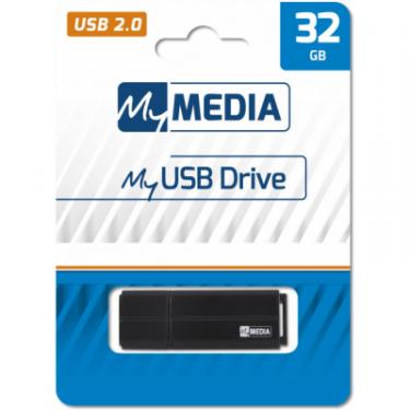 USB флеш накопитель MyMedia 32GB Black USB 2.0 Фото 3