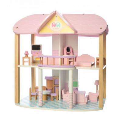 Игровой набор Bambi Деревянный домик для кукол Фото