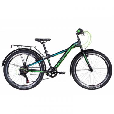 Велосипед Formula 24" MASK рама-12,5" 2021 Black/Green/Turquoise Фото