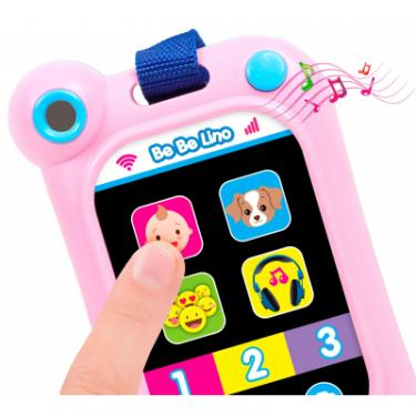 Развивающая игрушка BeBeLino Смартфон рожевий Фото 3
