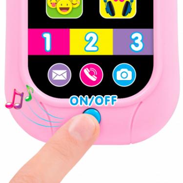 Развивающая игрушка BeBeLino Смартфон рожевий Фото 5