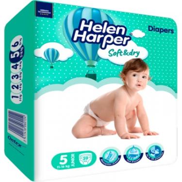 Подгузники Helen Harper SoftDry Junior 15-25 кг 39 шт Фото 1