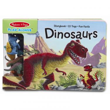 Развивающая игрушка Melissa&Doug книга фигурками динозавров Фото