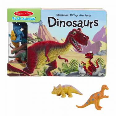 Развивающая игрушка Melissa&Doug книга фигурками динозавров Фото 1