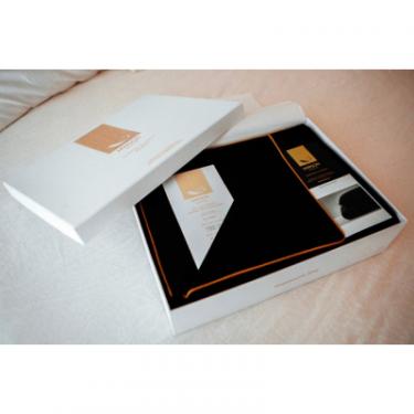 Постельное белье MirSon Сатин Premium Corner Black Pearl 220x240 Фото 5