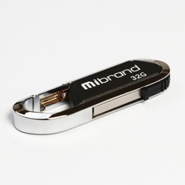 USB флеш накопитель Mibrand 32GB Aligator Black USB 2.0 Фото