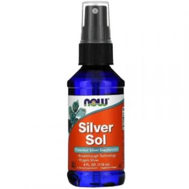 Минералы Now Foods Коллоидное Серебро, Silver Sol, 4 жидких унций (1 Фото