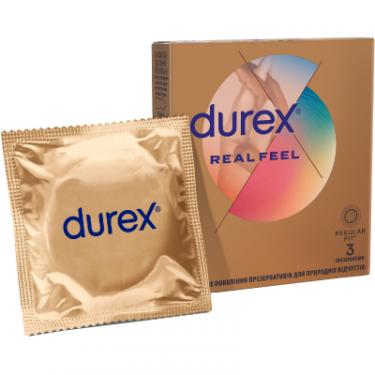 Презервативы Durex Real Feel з синтетичного латексу (безлатексні) 3 ш Фото