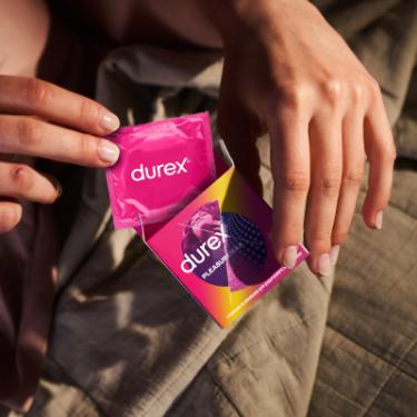 Презервативы Durex Pleasuremax з силіконовою змазкою з ребрами та кра Фото 5