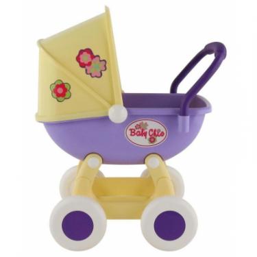 Коляска для кукол Polesie Arina 4-х колёсная в пакете Бежево-розовая Фото 1
