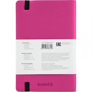 Блокнот Axent Partner Soft, 125х195, 96л, клет, розовый Фото 2