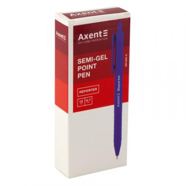 Ручка масляная Axent Reporter автоматическая Черная 0.7 мм Фото 1
