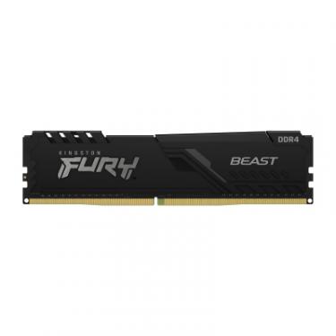 Модуль памяти для компьютера Kingston Fury (ex.HyperX) DDR4 16GB 3200 MHz Fury Beast Black Фото 1