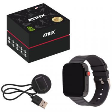 Смарт-часы Atrix X40 Pulse and Tonometer Black Aluminum Фото 3