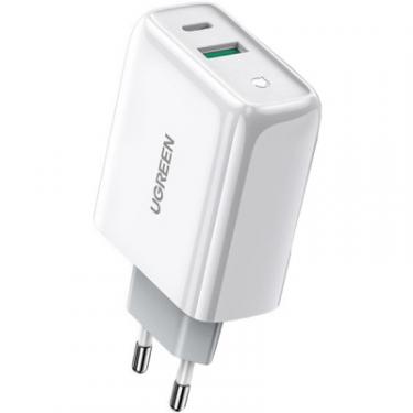 Зарядное устройство Ugreen CD170 36W USB + Type-C Charger (White) Фото