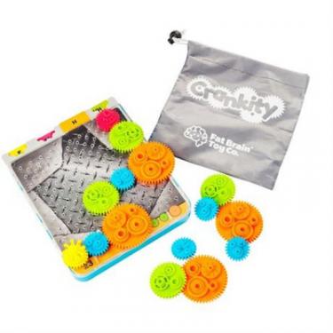 Игровой набор Fat Brain Toys Разноцветные Шестеренки Crankity Фото