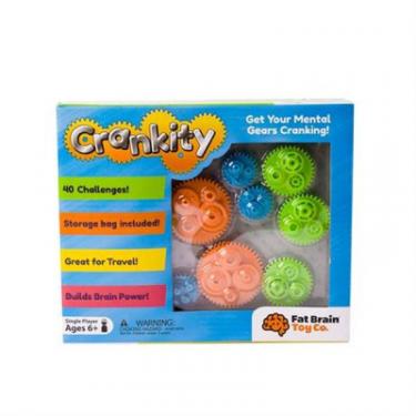 Игровой набор Fat Brain Toys Разноцветные Шестеренки Crankity Фото 1