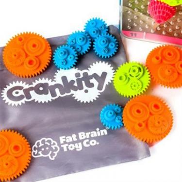Игровой набор Fat Brain Toys Разноцветные Шестеренки Crankity Фото 3