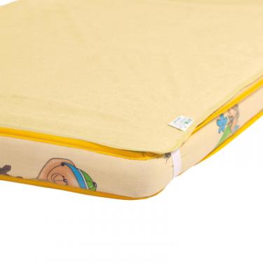 Пеленки для младенцев Еко Пупс наматрацник 2 в 1 Classic 60 х 80 см Жовтий Фото 1