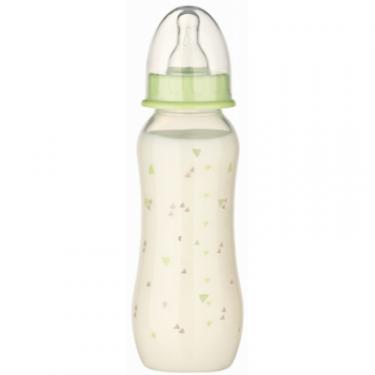 Бутылочка для кормления Baby-Nova Droplets, 240 мл, Салатовий Фото