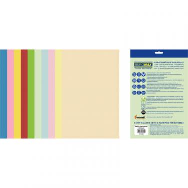 Бумага Buromax А4, 80g, PASTEL+INTENSIVE, 10colors, 50sh, EUROMAX Фото 1