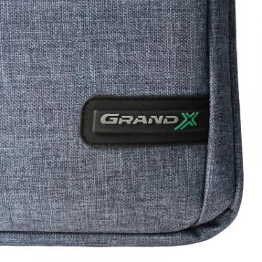 Сумка для ноутбука Grand-X 14'' SB-148 soft pocket Blue Gray Фото 6