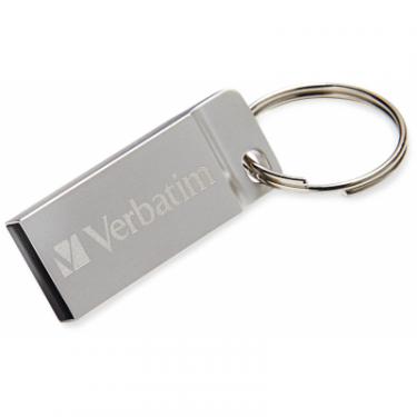 USB флеш накопитель Verbatim 32GB Metal Executive Silver USB 2.0 Фото 2