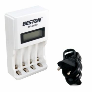 Зарядное устройство для аккумуляторов Beston BST-C903W 4slots for AA/AAA, Ni-MH/Ni-CD Фото