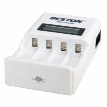 Зарядное устройство для аккумуляторов Beston BST-C903W 4slots for AA/AAA, Ni-MH/Ni-CD Фото 4