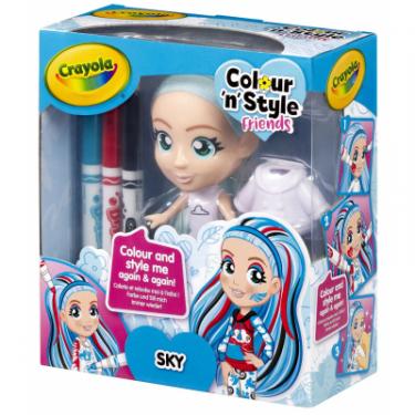 Набор для творчества Crayola Colour n Style Стильні дівчата Скай Фото 6