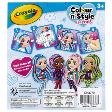 Набор для творчества Crayola Colour n Style Стильні дівчата Скай Фото 7