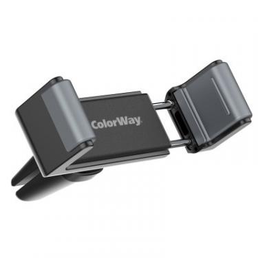 Универсальный автодержатель ColorWay Clamp Holder Black Фото 3
