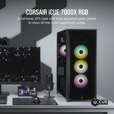 Корпус Corsair iCUE 7000X RGB Tempered Glass Black Фото 10