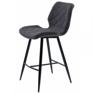Кухонный стул Concepto Diamond напівбарний сірий графіт Фото