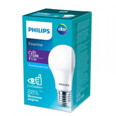 Лампочка Philips ESS LEDBulb 9W 950lm E27 865 1CT/12 RCA Фото 1