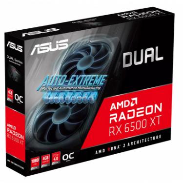 Видеокарта ASUS Radeon RX 6500 XT 4Gb DUAL OC Фото 10